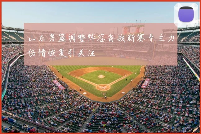 山东男篮调整阵容备战新赛季主力伤情恢复引关注